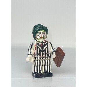 Custom LEGO-Compatible Minifigure: Beetlejuice